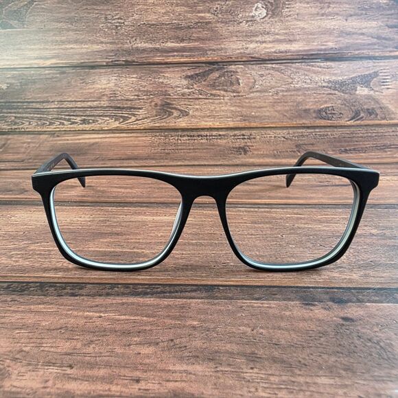 Warby Parker Fletcher Women's Matte Black 55-15-145 Eyeglasses - Picture 1 of 9